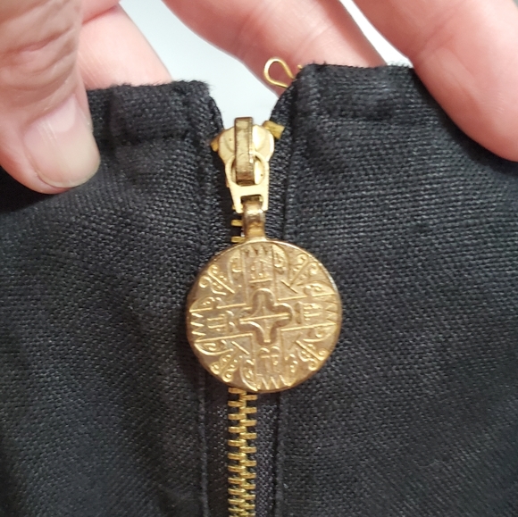 Tracy Feith for Target Structured Black Linen Blend LBD Strapless Dress Sz 6 - Picture 6 of 11